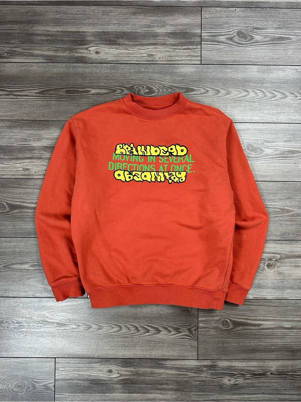 Brain Dead Moving In Several Directions At Once Crewneck Sweatshirt